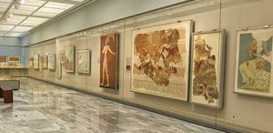 Heraklion museum Frescos